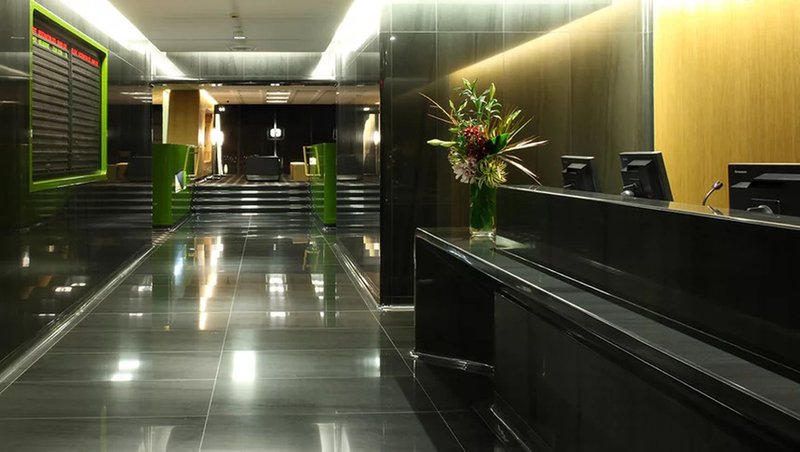 The reception area resembles the foyer of an upmarket hotel. (Image: ausbt.com.au).
