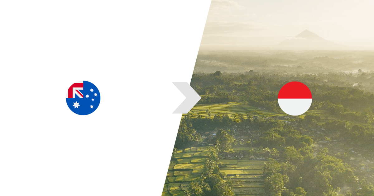 How to send money to Indonesia from Australia [AUD to IDR]