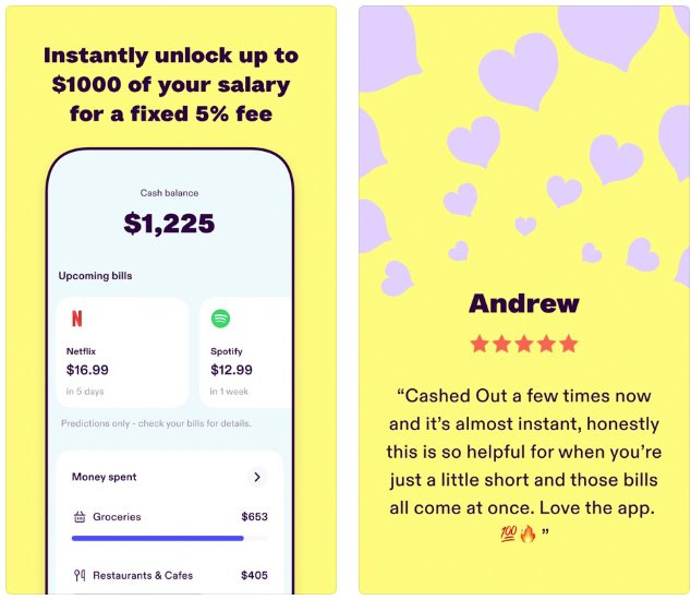 Beforepay App Screens