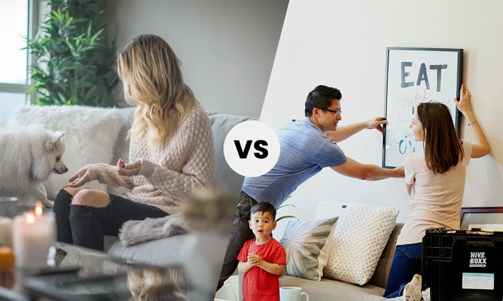 Buying vs renting vs rentvesting