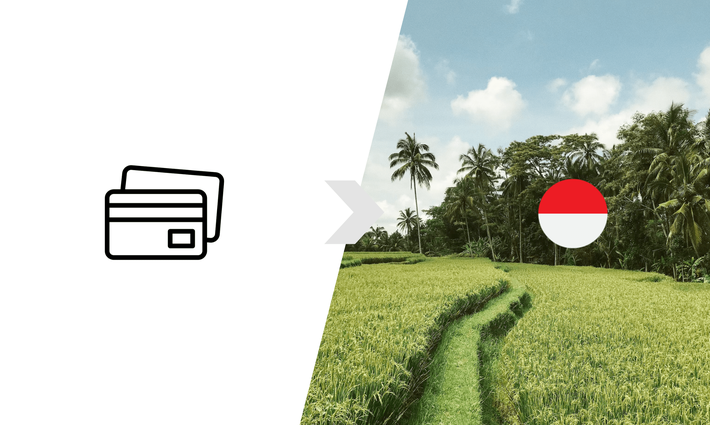 How to buy Indonesian rupiah with a credit card