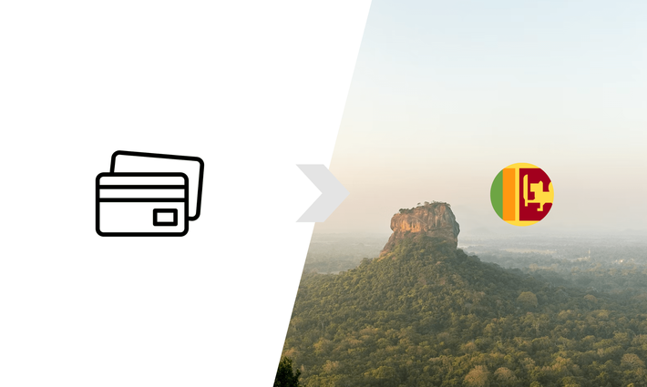 How to buy Sri Lankan rupees with a credit card