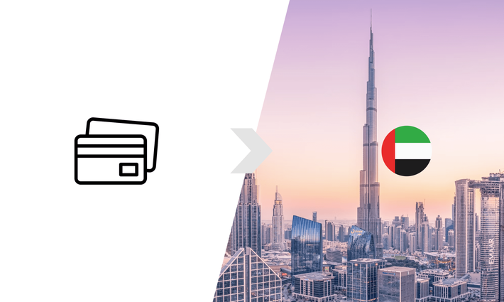 How to buy UAE dirham with a credit card