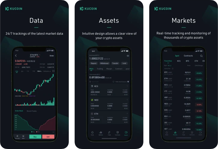 kucoin iphone app