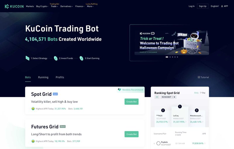 kucoin trade bot review