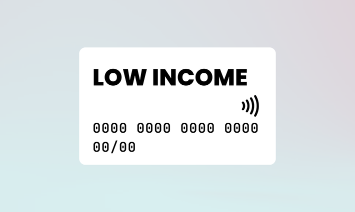 Low income credit cards