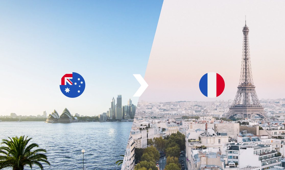Transfer Money from Australia to France [AUD to EUR]