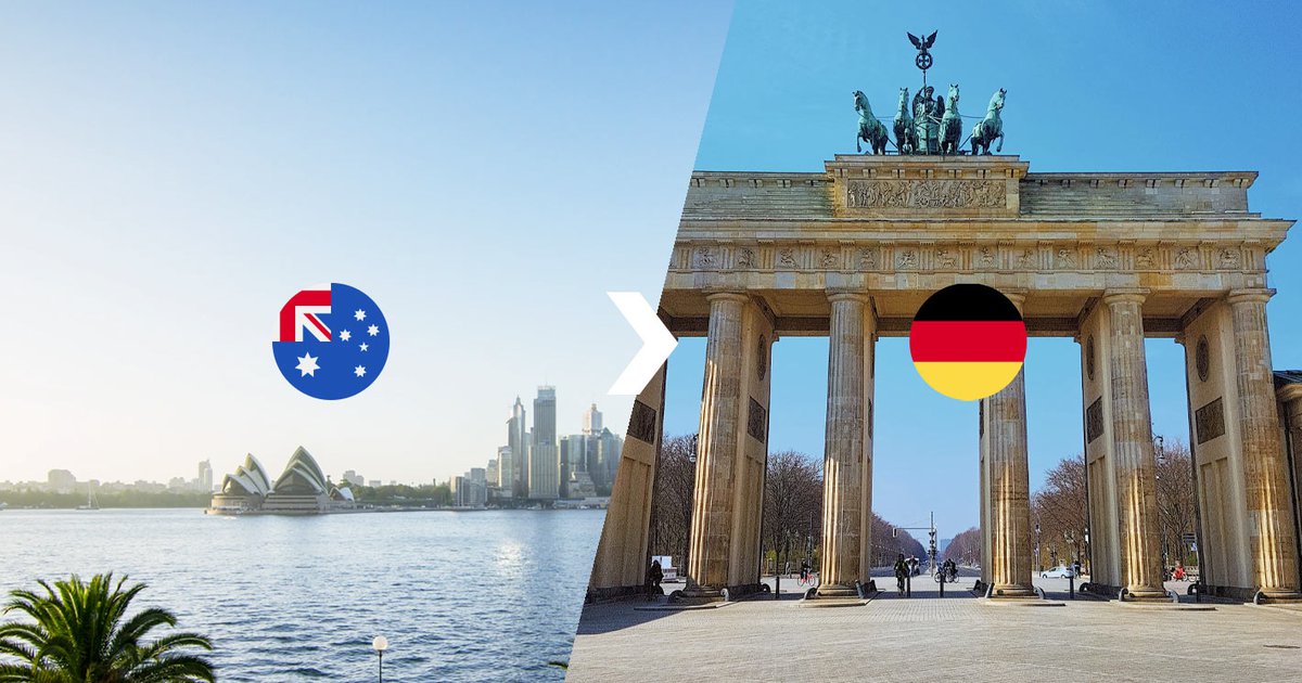 How to send money to Germany from Australia [AUD to EUR]