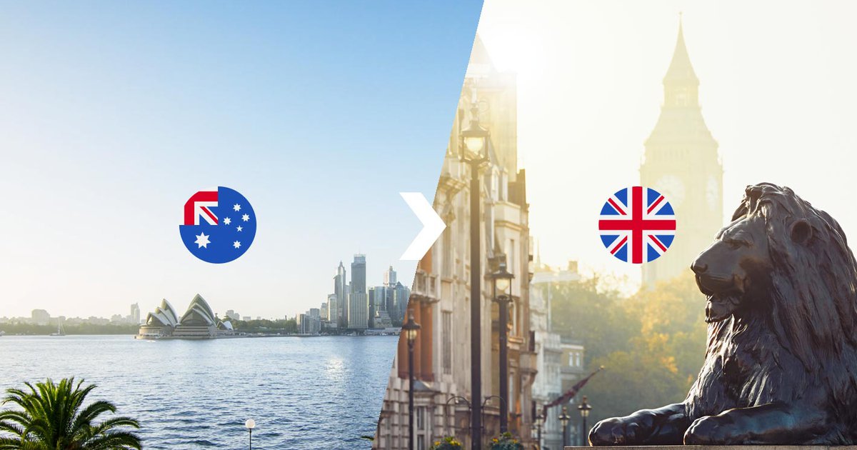 How to send money to United Kingdom from Australia [AUD to GBP]