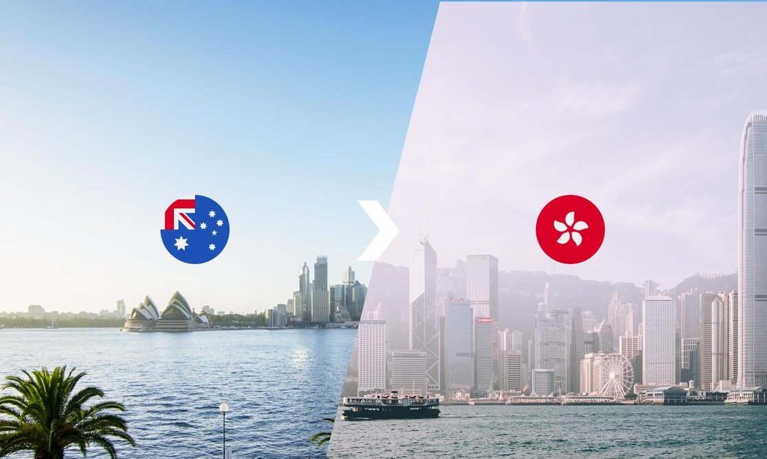 Transfer Money from Australia to Hong Kong [AUD to HKD]