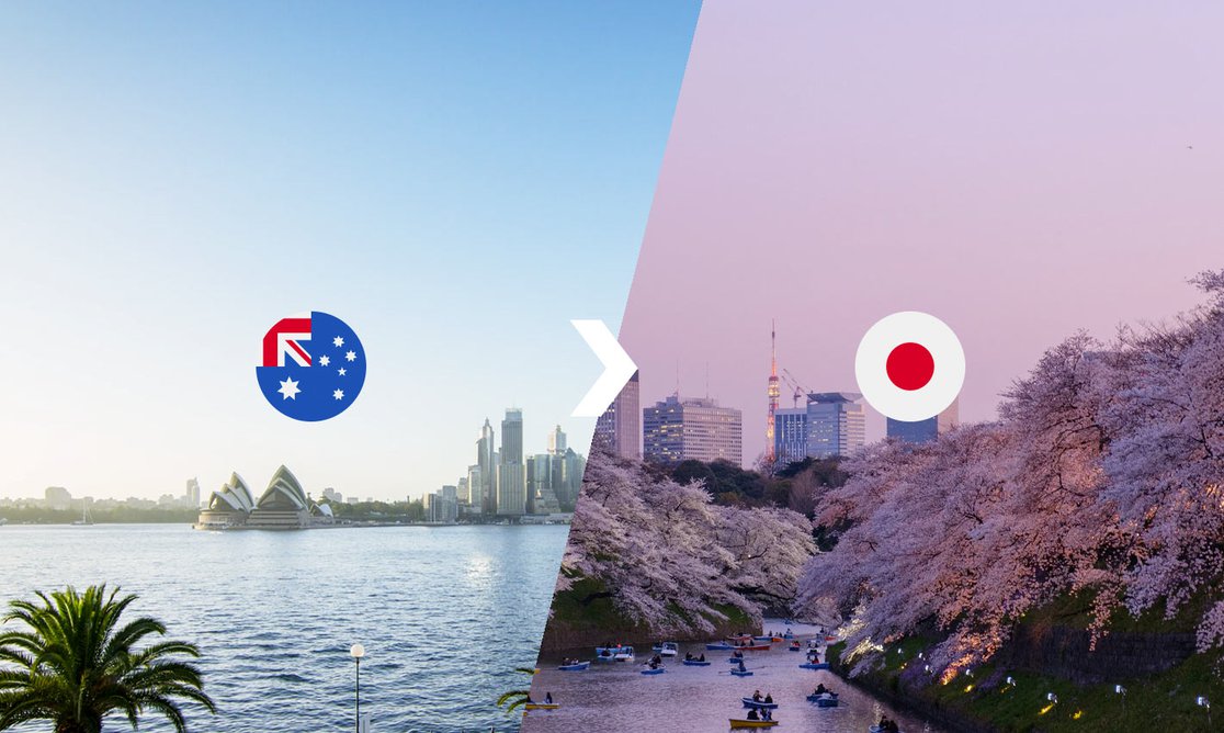 Transfer Money from Australia to Japan [AUD to JPY]