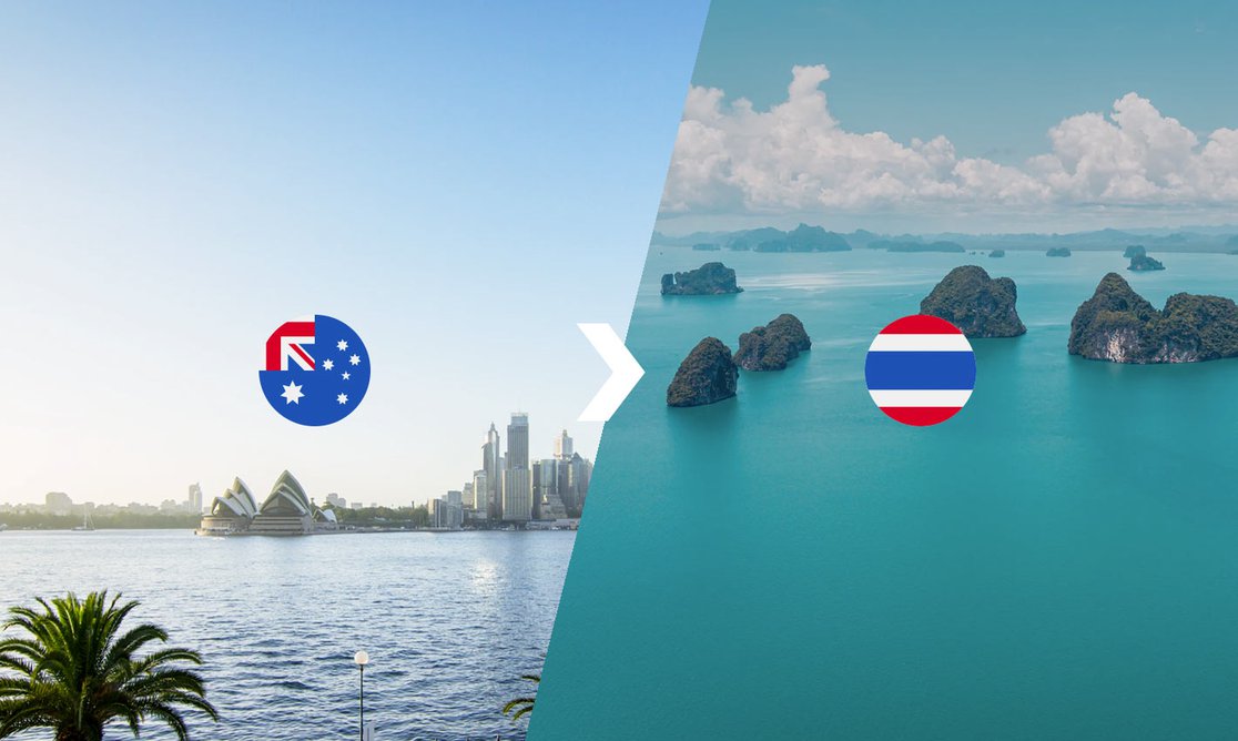Transfer Money from Australia to Thailand [AUD to THB]