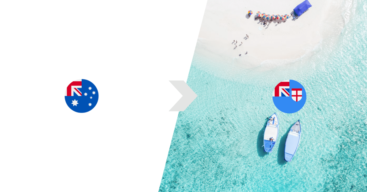 How to send money to Fiji from Australia [AUD to FJD]