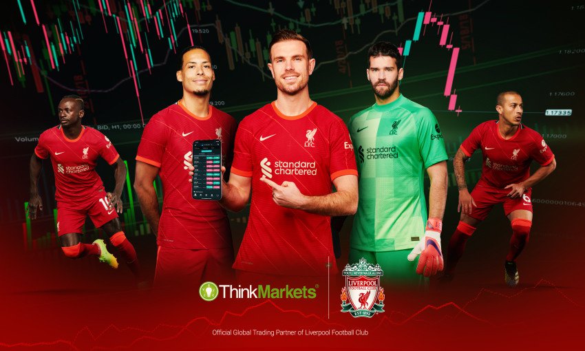 ThinkMarkets Liverpool FC global trading partner