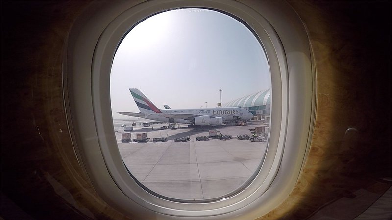 Docking the bird at DXB