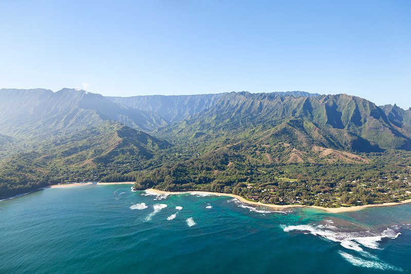 Lush tropical rainforests, reefs, beaches, and surf await you in Hawaii.
