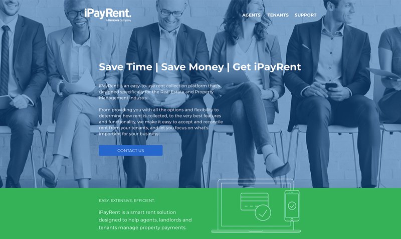 Pay rent by credit card using iPayRent