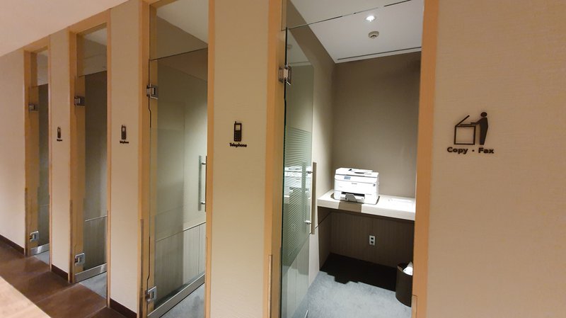 Phone booths so people won&#x27;t disturb silence while relaxing in the lounge.