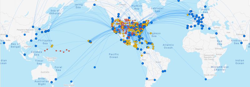 United&#x27;s route map is extensive to say the least.