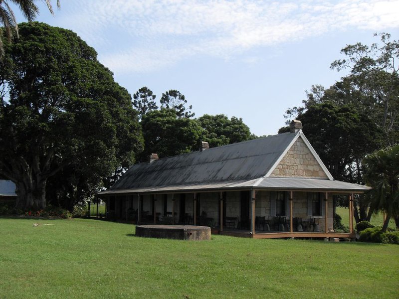 The heritage-listed and former homestead, Wolston House. (Image: Wikipedia)