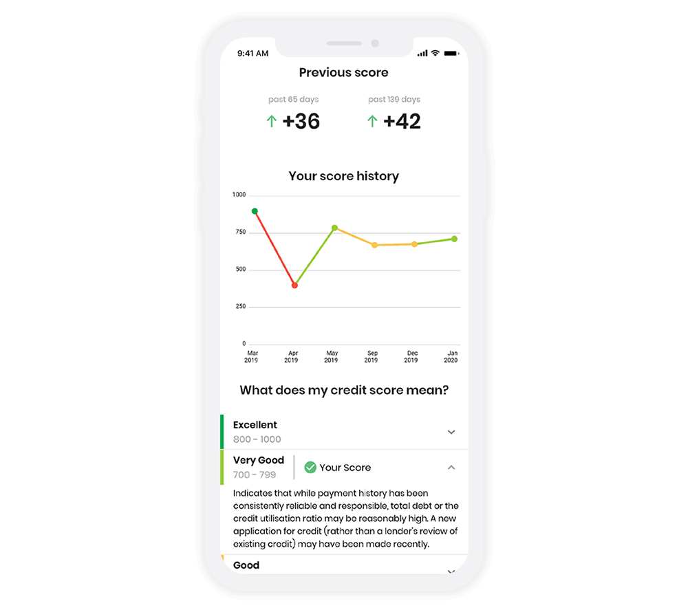 Monitor your credit score